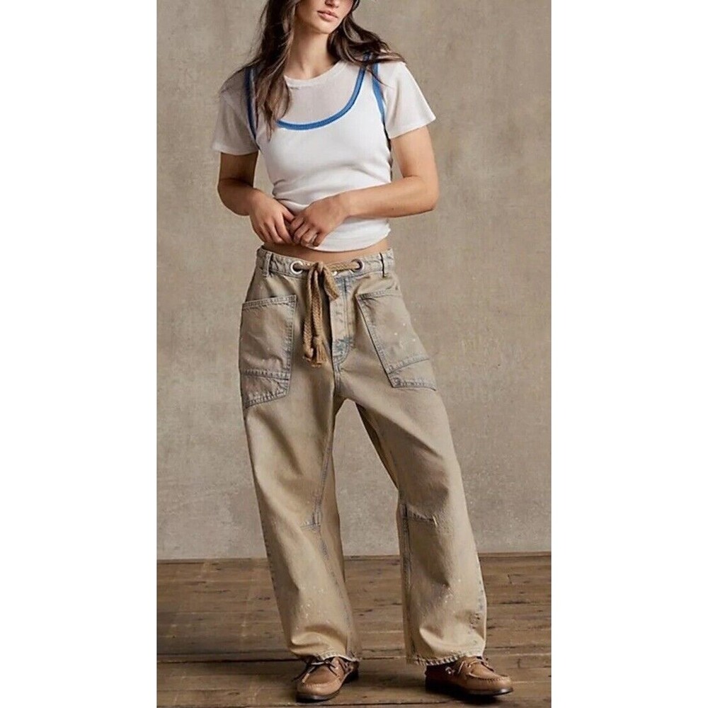 We The Free moxie pull on barrel jean